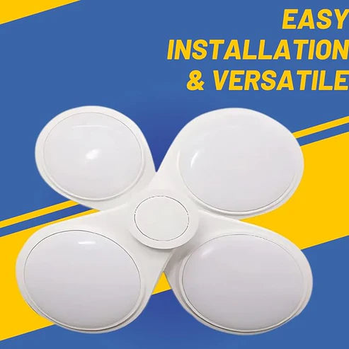 LED Folding Flying Saucer Lamp