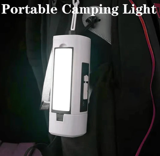 Rechargeable LED Flashlight with Foldable Panels
