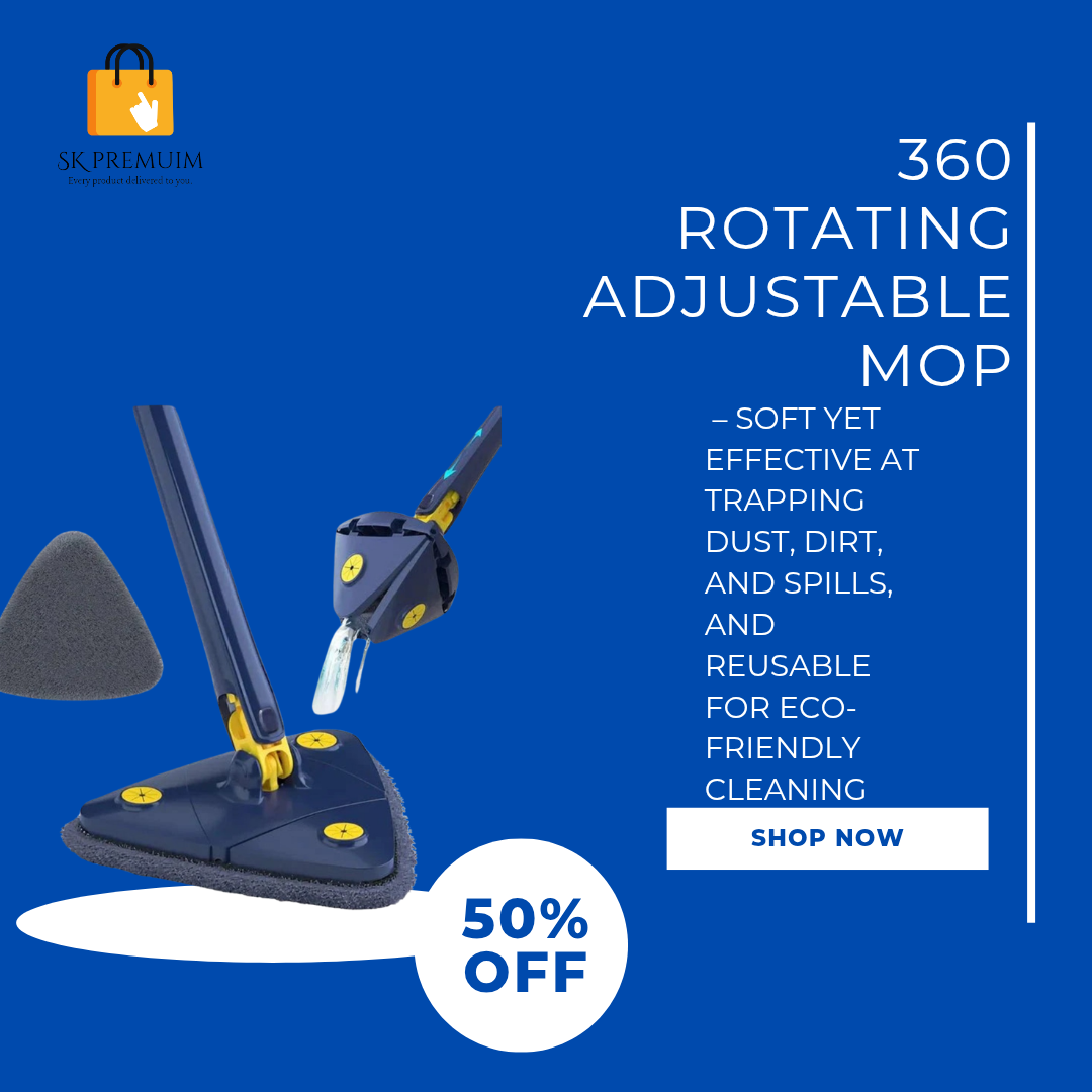 360 Rotating Adjustable Mop