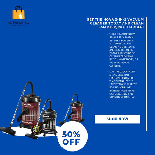 Nova - 2-in-1 Vaccum Cleaner©